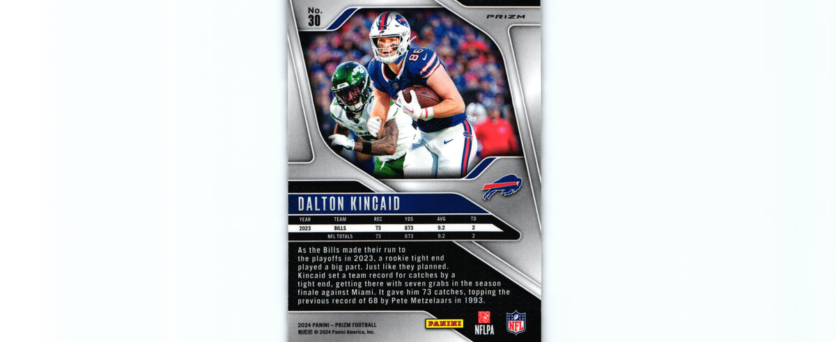Dalton Kincaid 2024 BLACK&WHITE CHECKER Prizm #3 SP