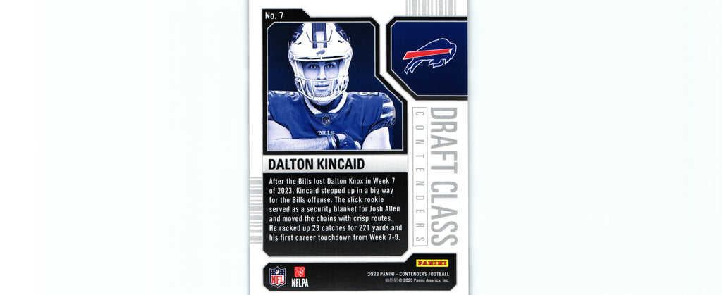 Dalton Kincaid 2023 Contenders #7 RC