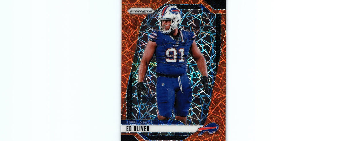 Ed Oliver 2024 ORANGE LAZER Prizm #32