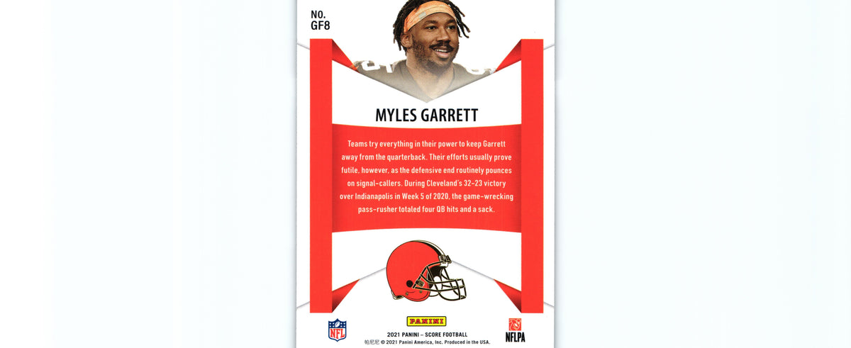 Myles Garrett 2021 Score GF8