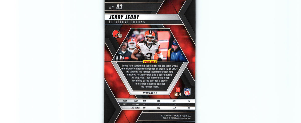 Jerry Jeudy 2025 GREEN Mosaic #83