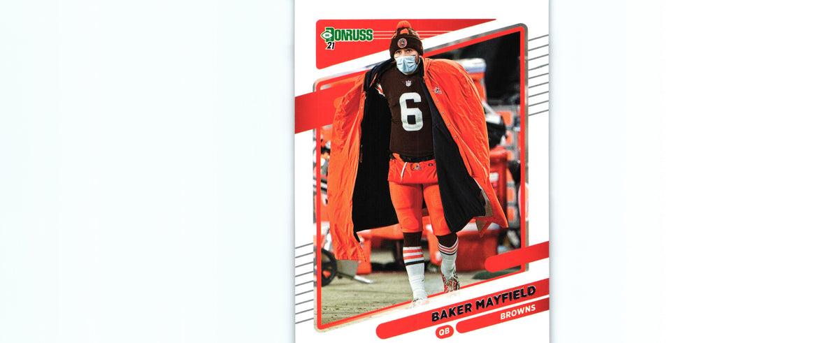 Baker Mayfield 2021 VARIATION Donruss #195.2