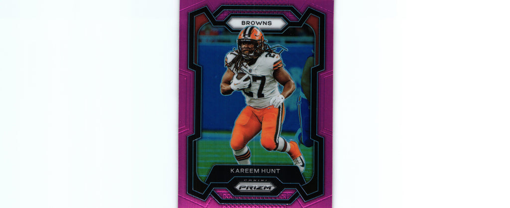 Kareem Hunt 2023 PINK Prizm #67