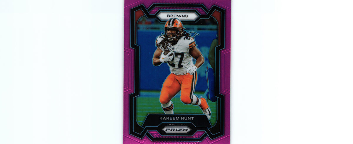 Kareem Hunt 2023 PINK Prizm #67