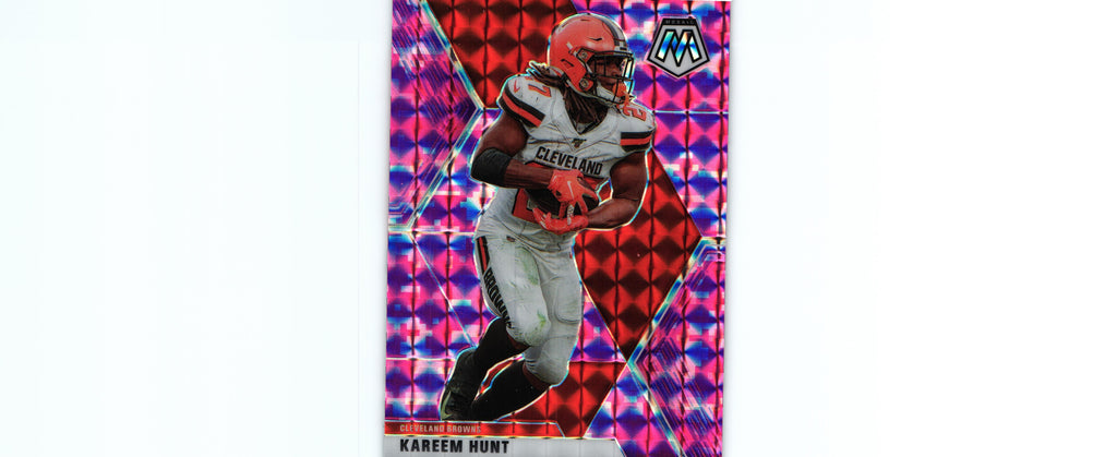 Kareem Hunt 2020 CAMO PINK Mosaic #57
