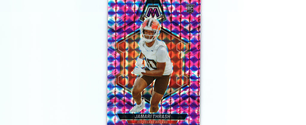 Jamari Thrash 2024 CAMO PINK Mosaic #394 RC