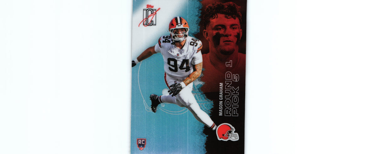 Mason Graham 2025 CHROME REFRACTOR Topps #141 RC