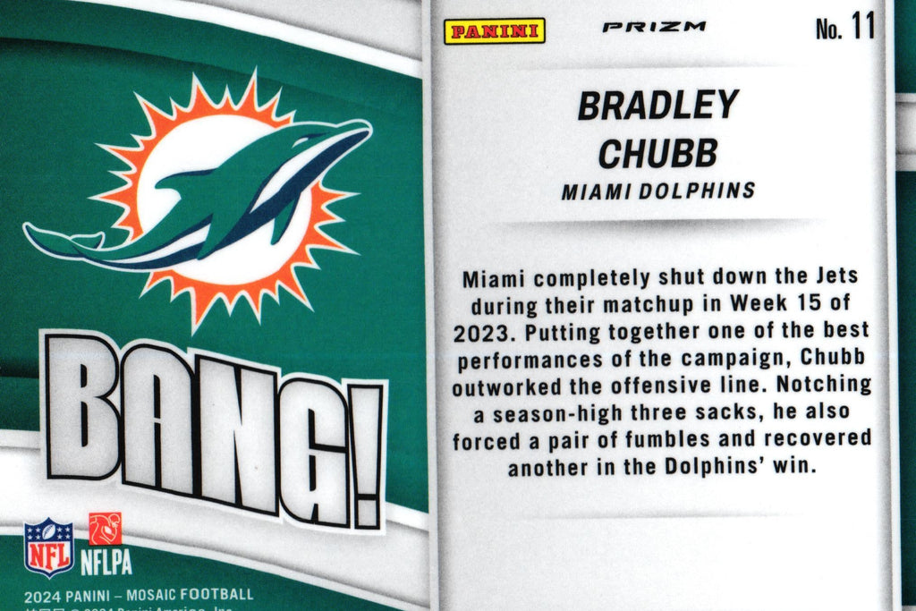 Bradley Chubb 2024 SILVER MOSAIC Mosaic #11