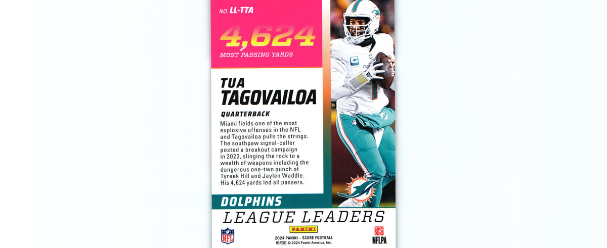 Tua Tagovailoa 2024 Score LL-TTA