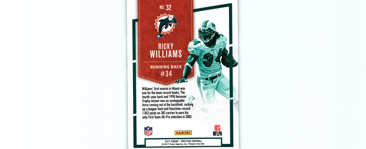 Ricky Williams 2017 Prestige #32