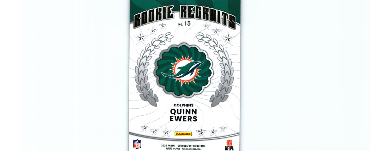 Quinn Ewers 2025 Donruss Optic #15 RC