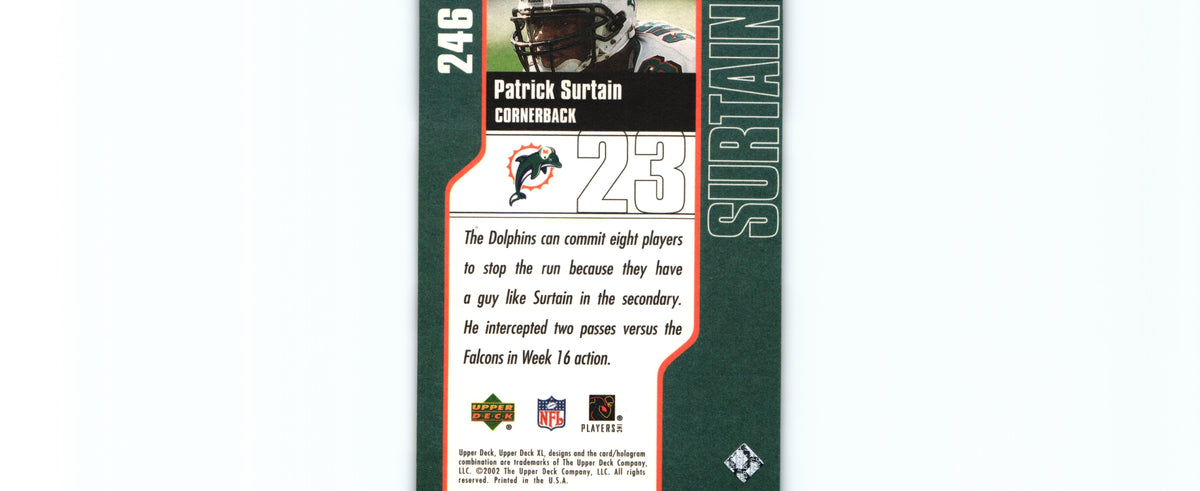 Patrick Surtain 2002 Upper Deck #246