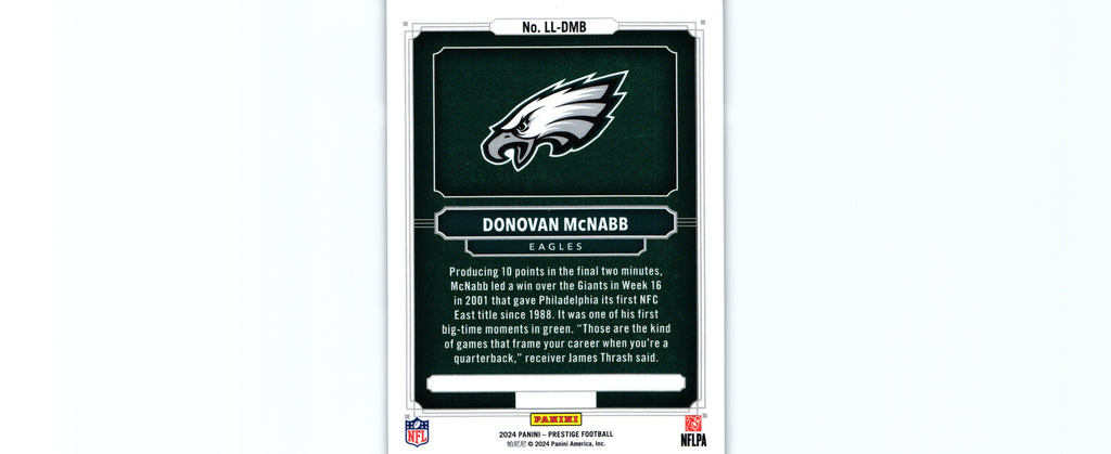 Donovan McNabb 2024 Prestige LL-DMB
