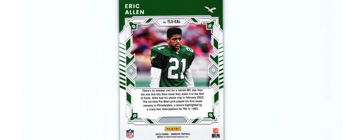 Eric Allen 2025 Donruss TLS-EAL