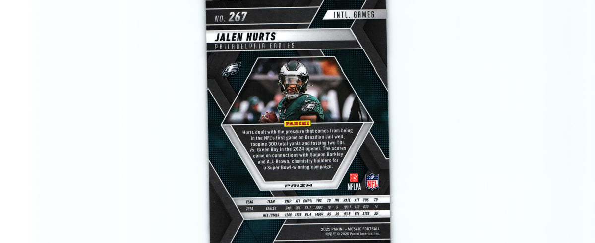 Jalen Hurts 2025 SILVER Mosaic #267