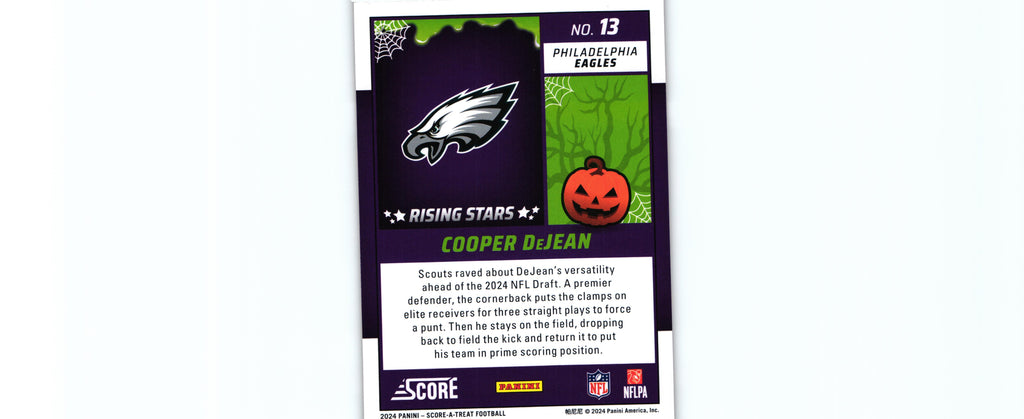Cooper DeJean 2024 Score-a-Treat #13 RC