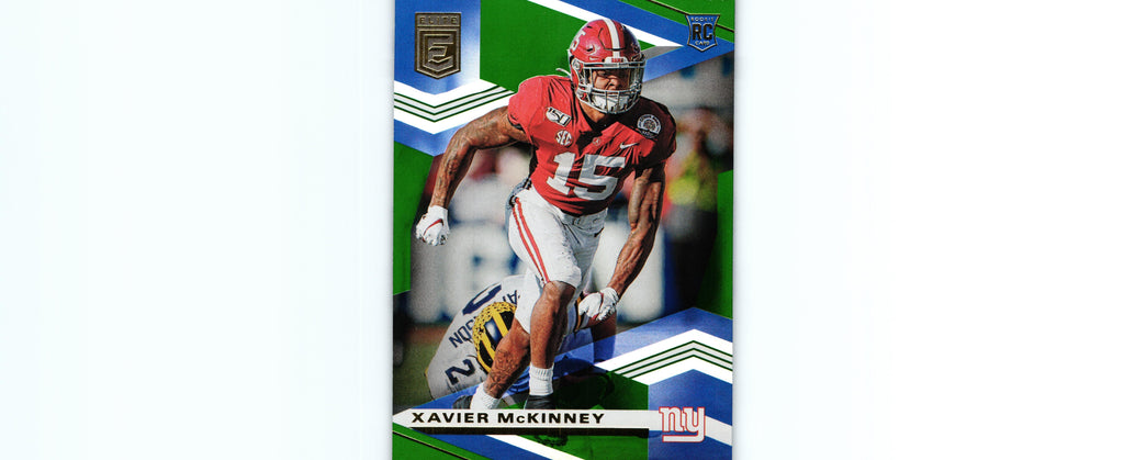 Xavier McKinney 2020 Donruss Elite #135 RC