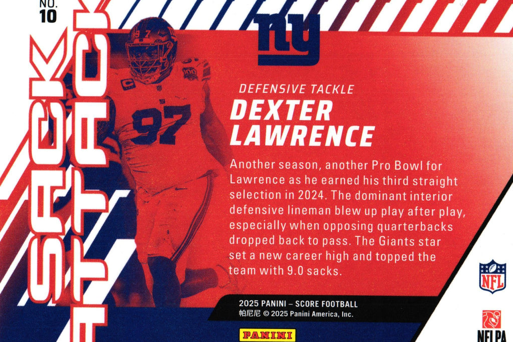Dexter Lawrence 2025  Score #10