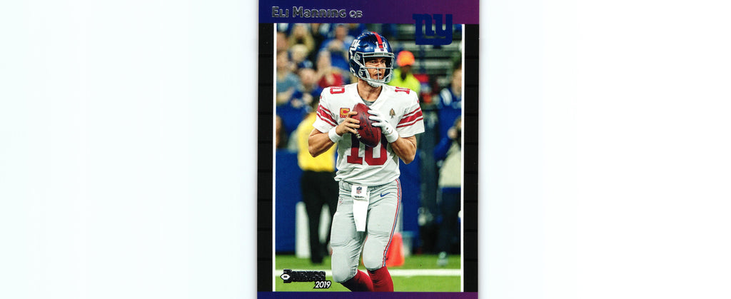 Eli Manning 2019 Donruss RET-6