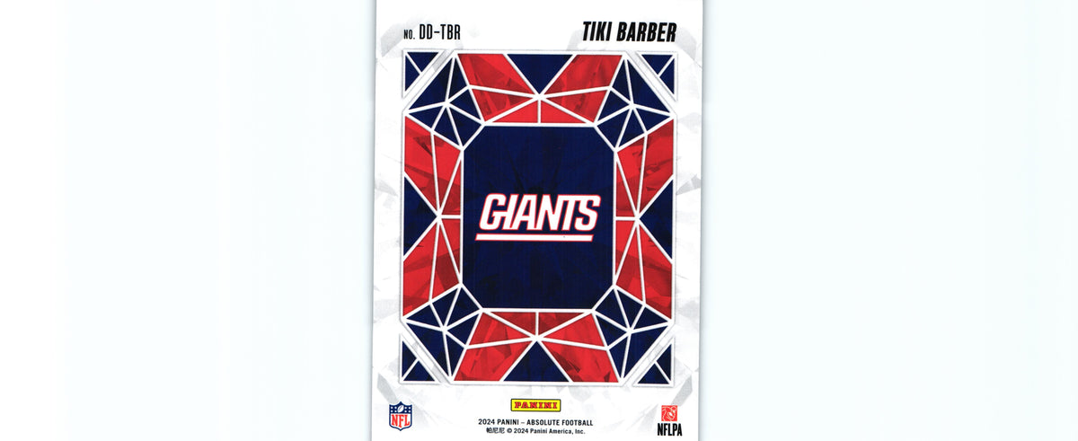 Tiki Barber 2024 Absolute DD-TBR