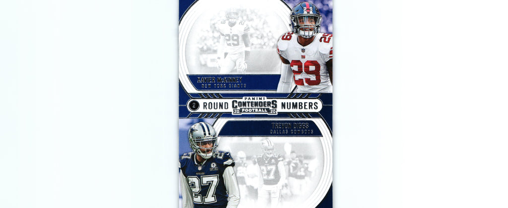 Xavier McKinney/Trevon Diggs 2020 Contenders RN-MD RC