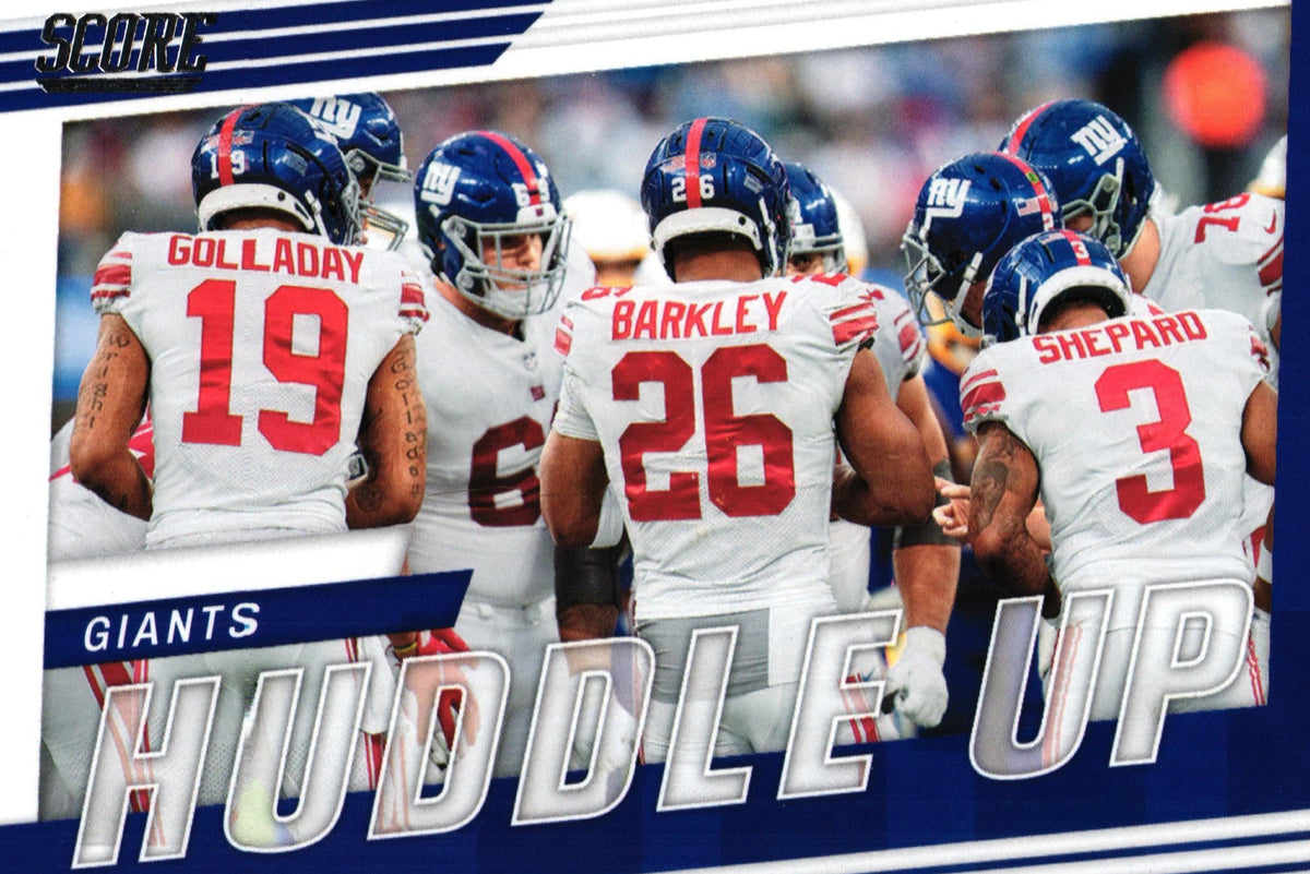New York Giants 2022 Score HU-NYG, "Huddle Up"