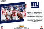 New York Giants 2022 Score HU-NYG, "Huddle Up"