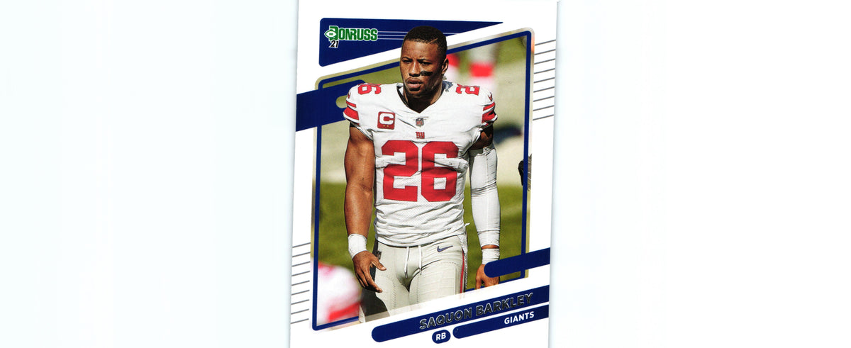Saquon Barkley 2021 VARIATION Donruss #79.2