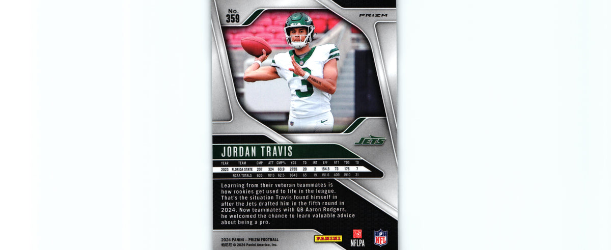 Jordan Travis 2024 SILVER Prizm #359 RC