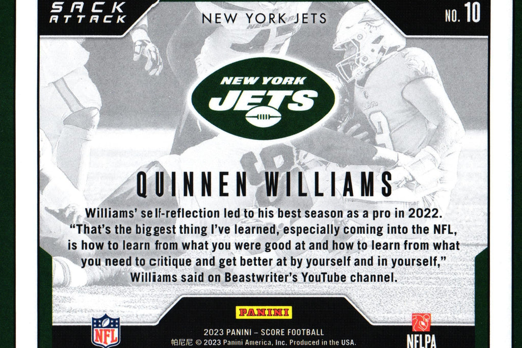Quinnen Williams 2023 Score #10
