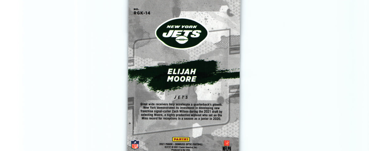 Elijah Moore 2021  Donruss Optic #RGK-14 RC
