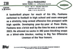 Olu Fashanu 2024 X-RACTOR Topps #238 RC