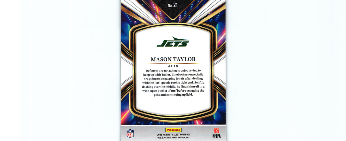 Mason Taylor 2025 Select #21 RC