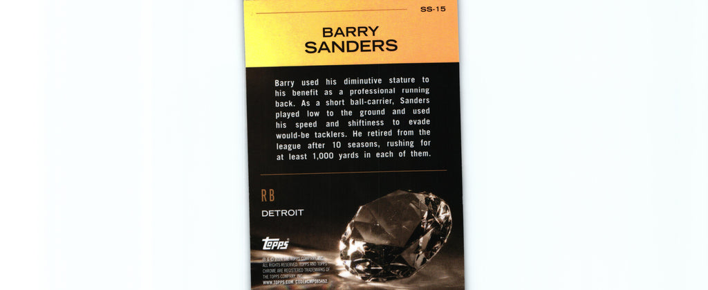 Barry Sanders 2024 Topps SS-15