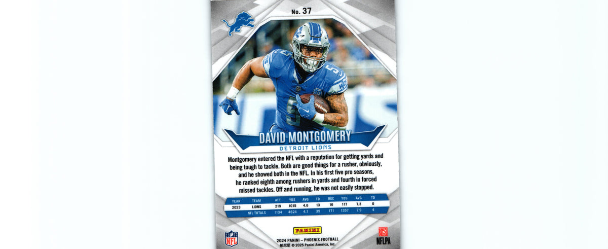 David Montgomery 2024 INTERNATIONAL Phoenix #37