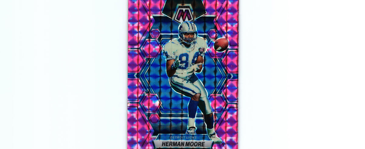 Herman Moore 2023 CAMO PINK Mosaic #91