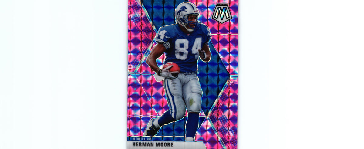 Herman Moore 2020 CAMO PINK Mosaic #78
