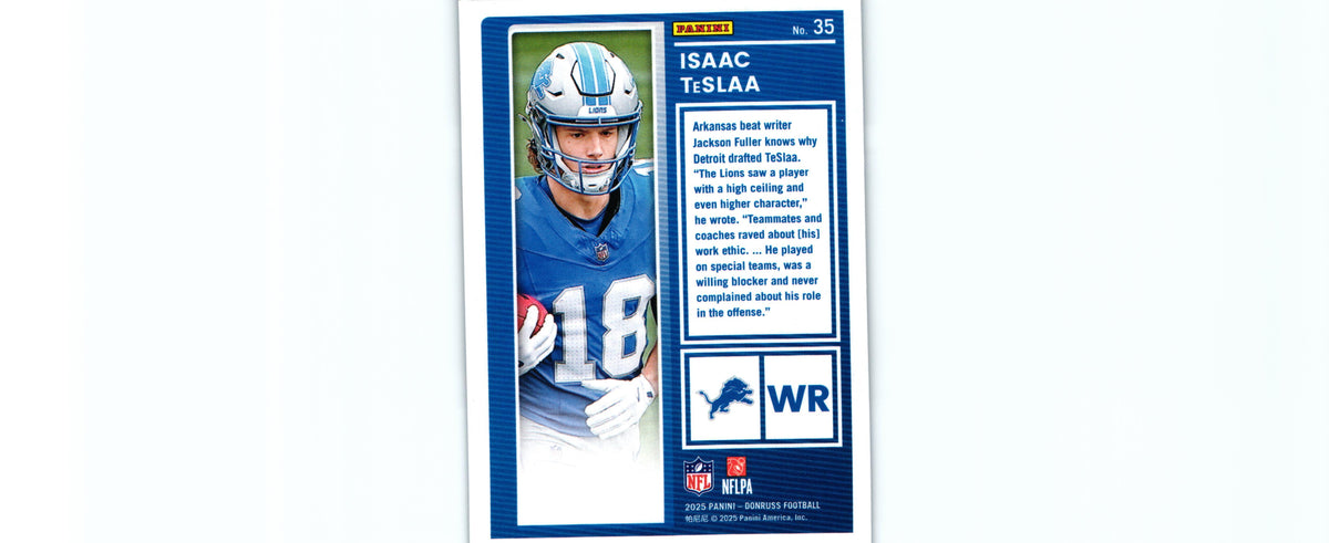 Isaac TeSlaa 2025 Donruss #35 RC