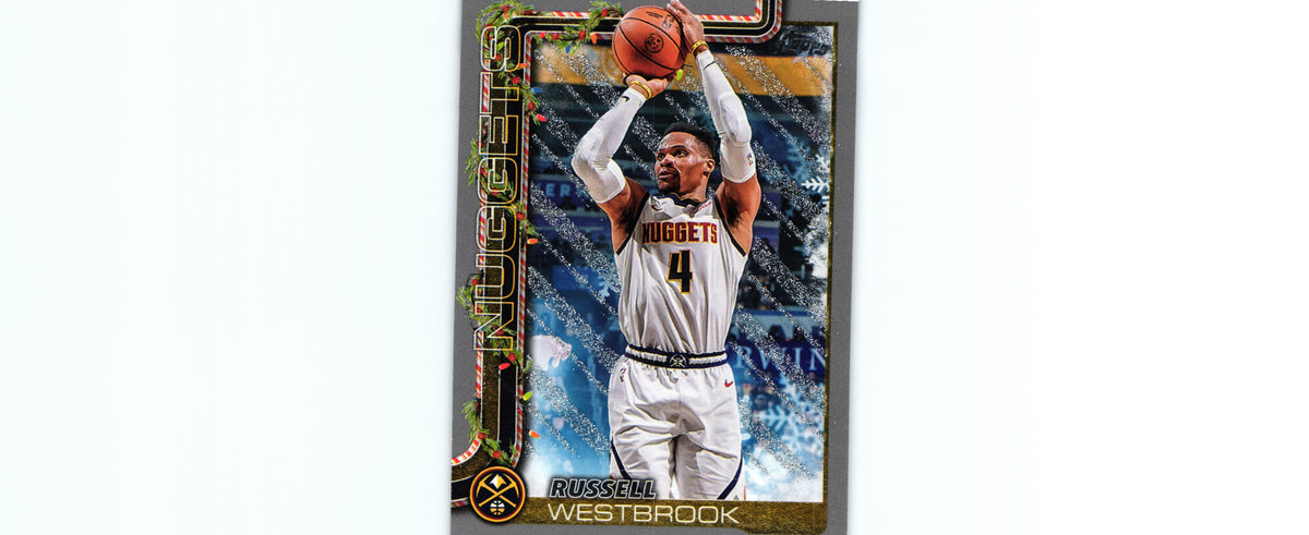 Russell Westbrook 2025 GLITTER Topps H81, Nuggets