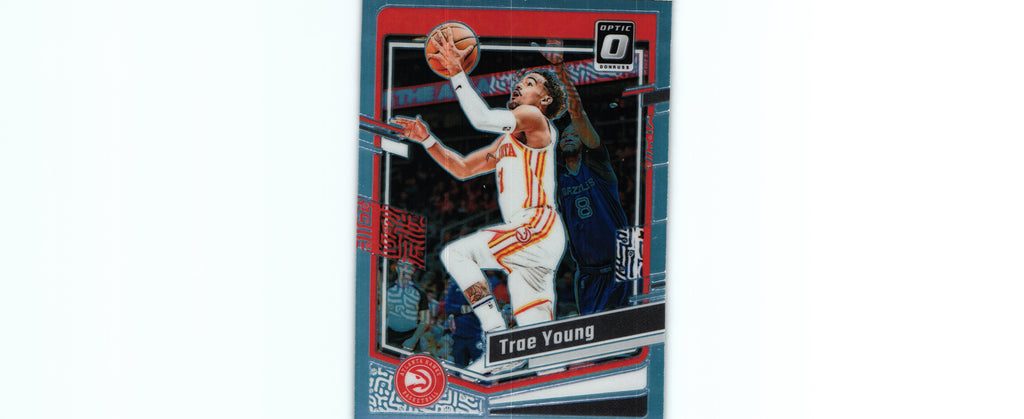 Trae Young 2023 HOLO Donruss Optic #135, Hawks