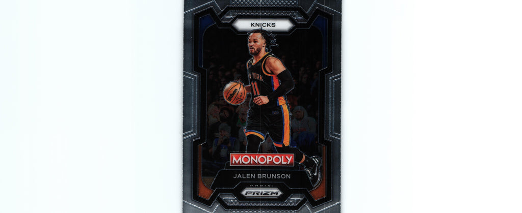 Jalen Brunson 2023 Prizm Monopoly #59, Knicks