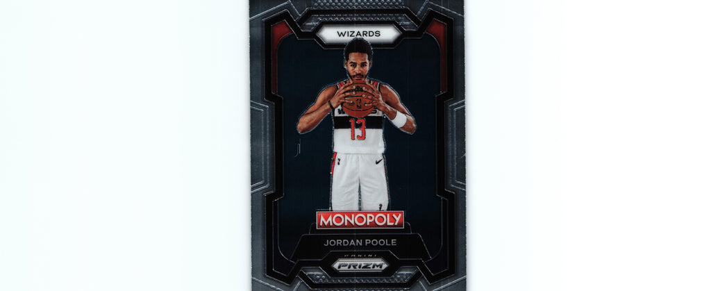Jordan Poole 2023 Prizm Monopoly #88, Wizards