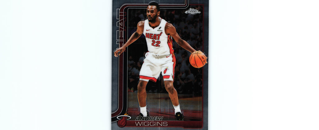 Andrew Wiggins 2025 Topps #180, Miami Heat