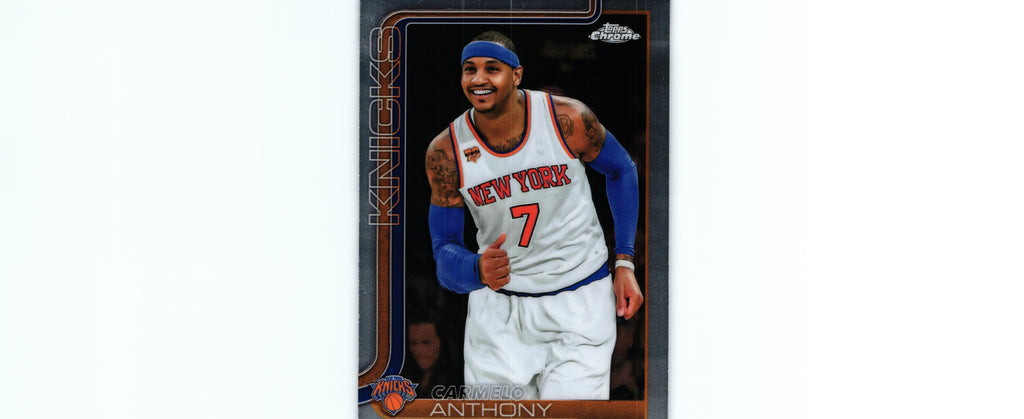 Carmelo Anthony 2025 Topps #248, Knicks