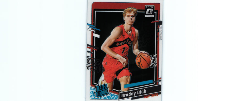 Gradey Dick 2023 Donruss Optic #212 RC, Raptors