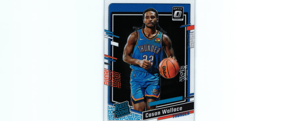Cason Wallace 2023 Donruss Optic #218 RC, Thunder