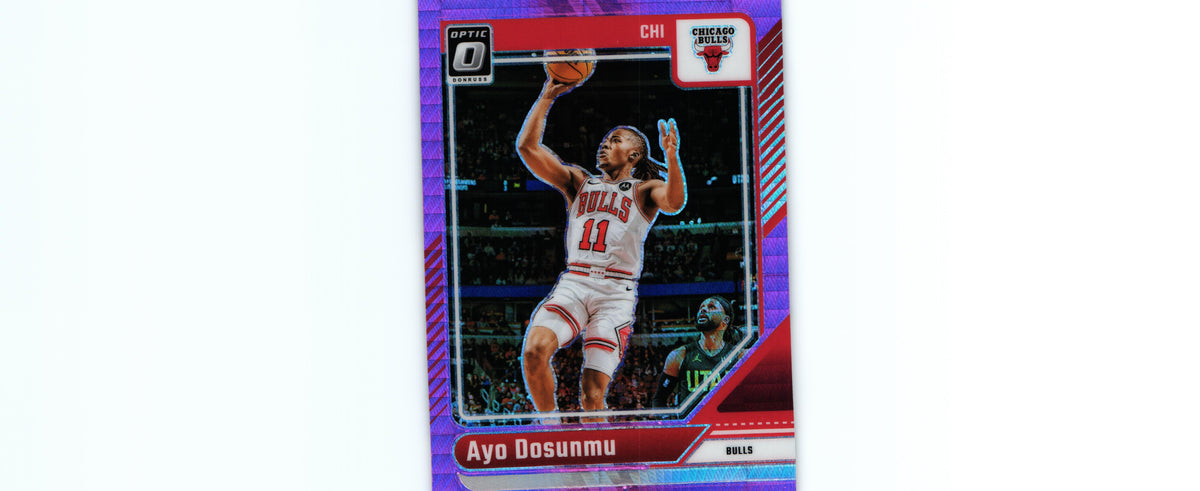 Ayo Dosunmu 2024 PINK HYPER Donruss Optic #103, Bulls