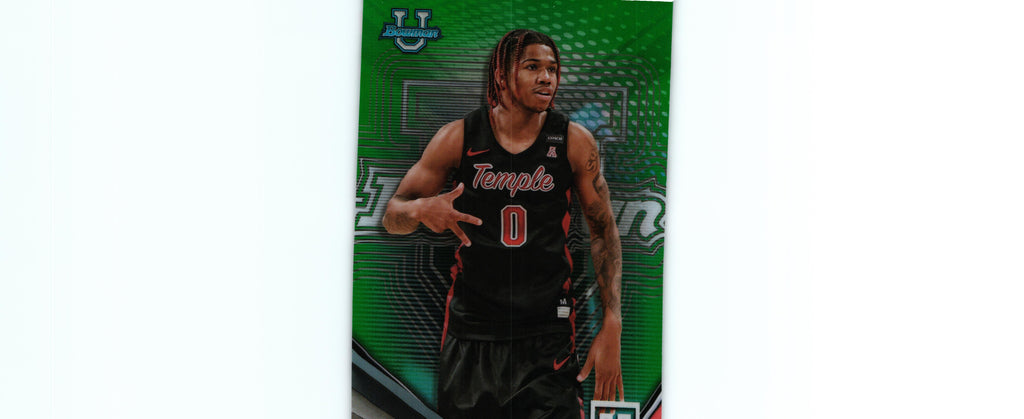 Khalif Battle 2023 GREEN Topps #7 /99, Temple