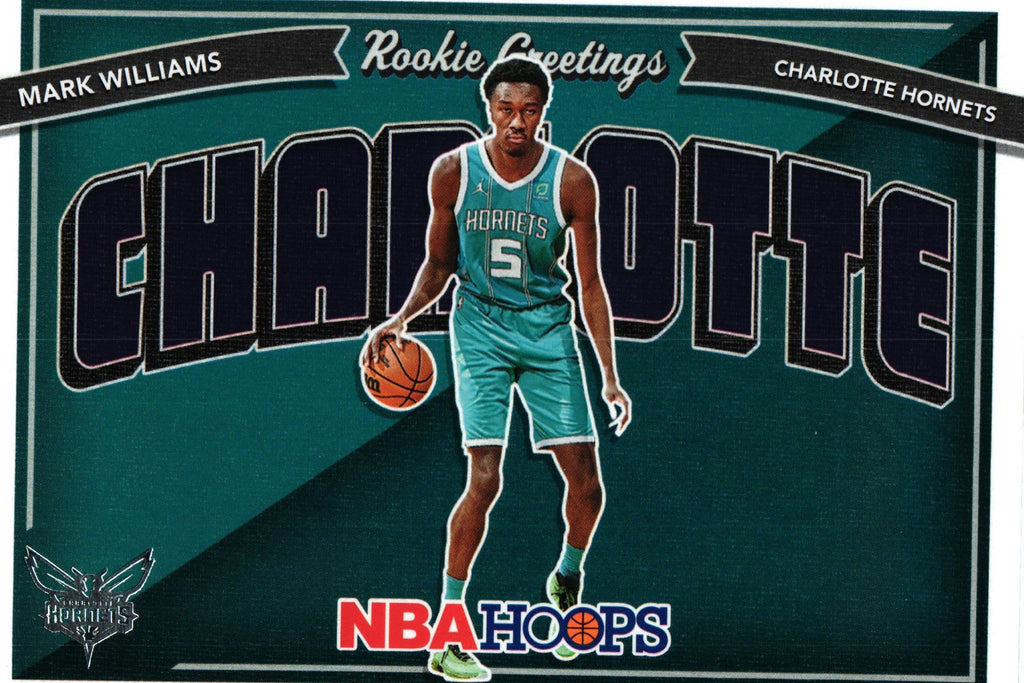 Mark Williams 2022 Hoops #15 RC, Hornets