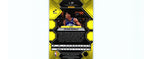 Ochai Agbaji 2022 REACTIVE YELLOW Mosaic #208 RC, Utah Jazz